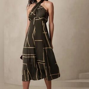 Banana Republic Halter Midi Dress | size 12